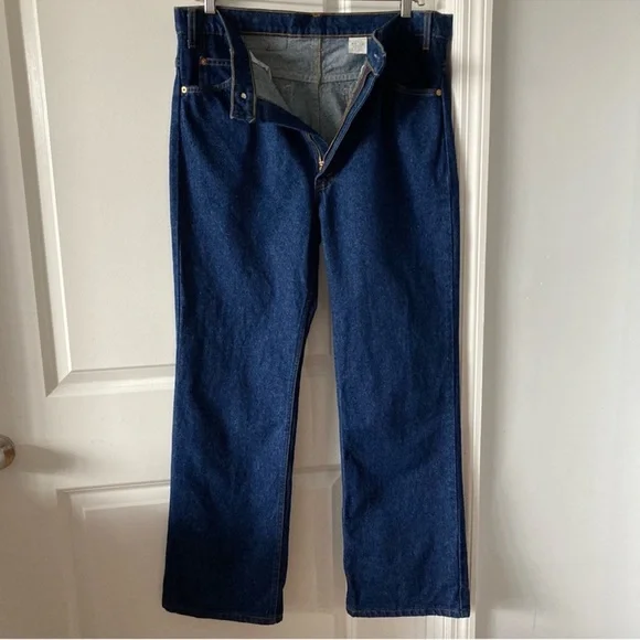 Vintage Levi's 40517-0215 Orange Tab Denim Jeans Mens Size 36x30